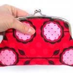 Coin Purse Wallet With Double Frame Snap Lock -..